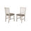 Thumbnail: 5PC Wooden Dining Table Set w/ MDF Top