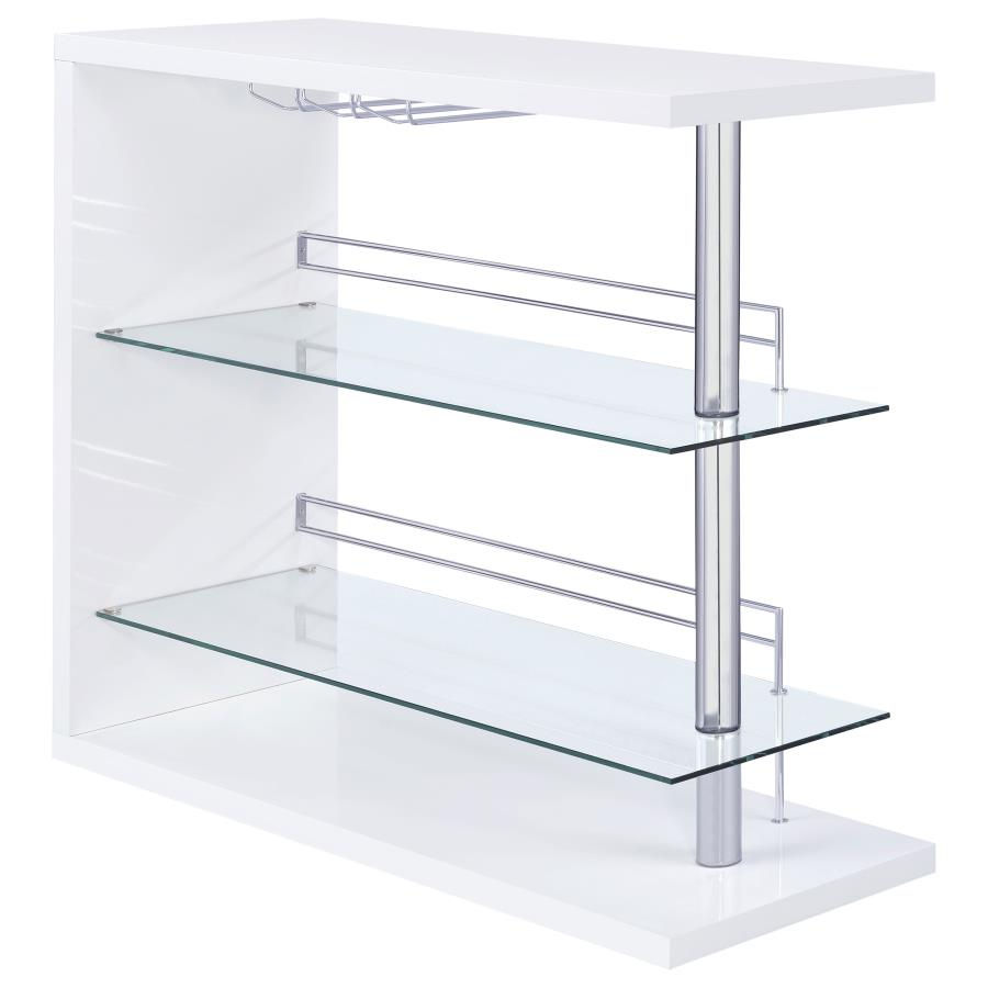 Thumbnail: Prescott Rectangular Home Wine Table High Gloss