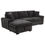 Thumbnail: Pastrana Upholstered Sleeper Sectional Sofa LAF Chaise Grey