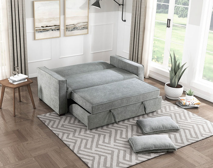 Thumbnail: Alta Convertible Studio Sofa with Pull-out Bed