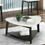 Thumbnail: Thisted Triangle Marble Coffee Table