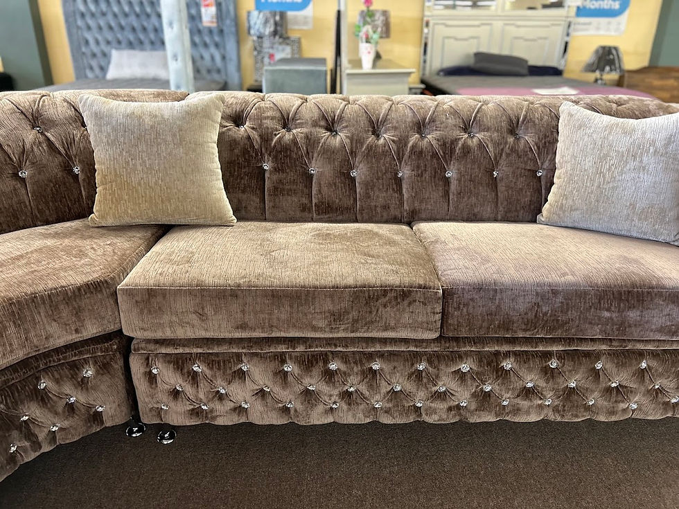 Thumbnail: Diamond Tufted Sectional