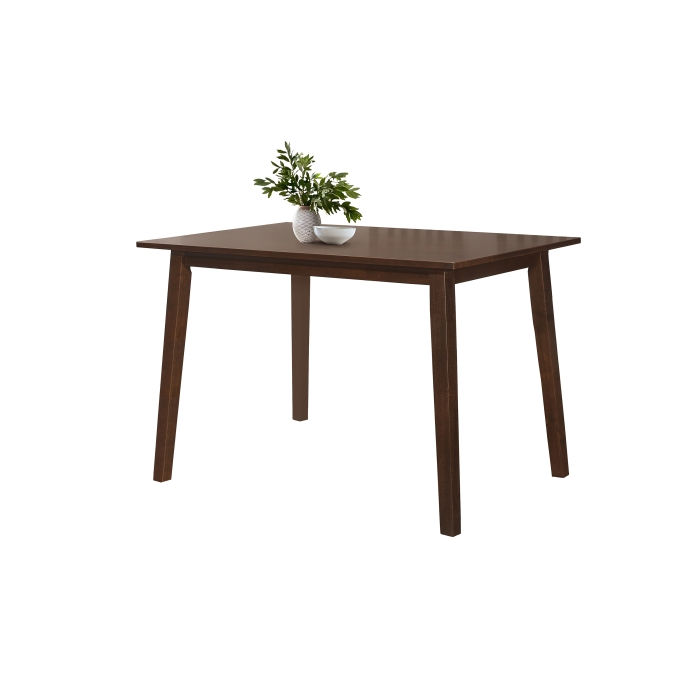 Thumbnail: 5PC Wooden Dining Table Set w/ MDF Top