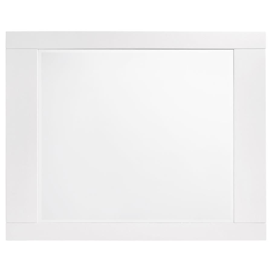 Thumbnail: Felicity 4-piece Queen Bedroom Set White High Gloss