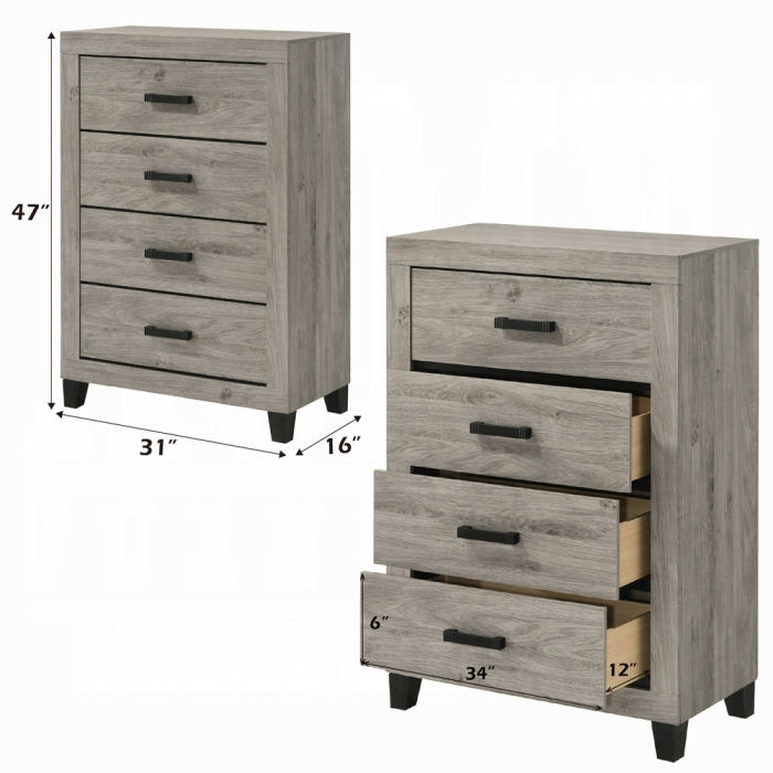 Thumbnail: Mari Queen 5pc Bedroom Set