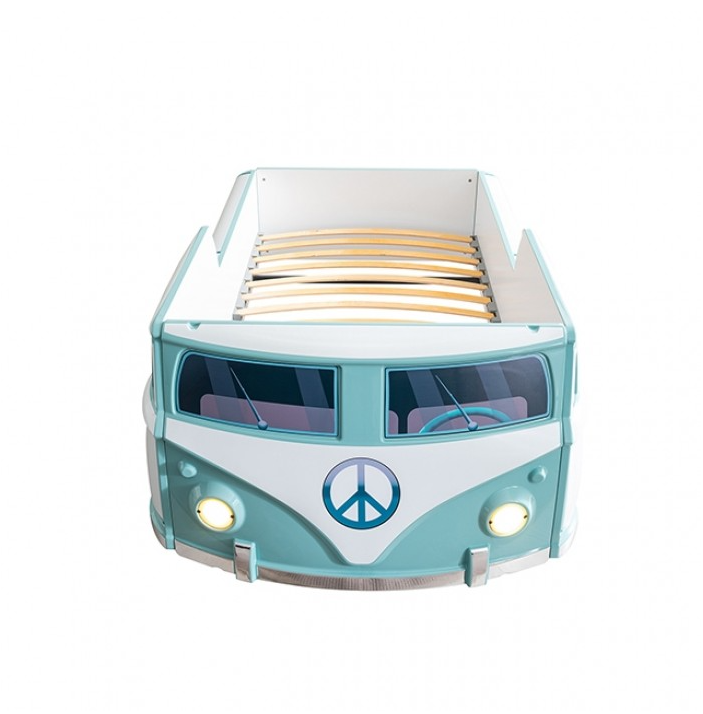 Thumbnail: Axel Peace Bus Twin Bed + Mattress