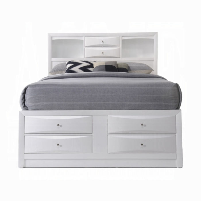 Thumbnail: Ireland Queen Bed w| Storage + Mattress