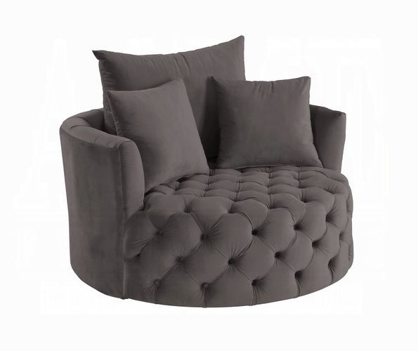 Thumbnail: Zunyas Accent Chair w| Swivel