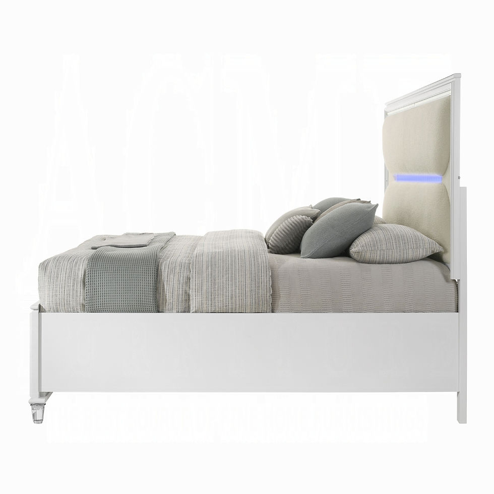 Thumbnail: Tarian Eastern King Bed w| LED & Storage