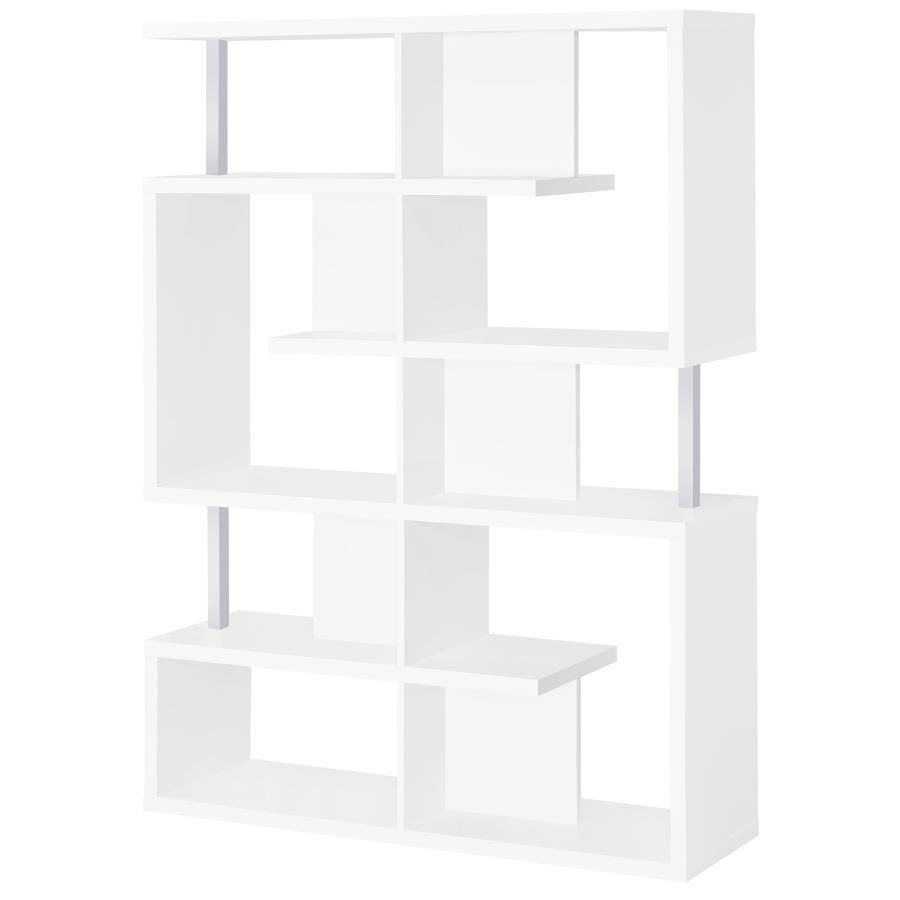 Thumbnail: Hoover 63-inch 5-shelf Bookshelf White