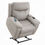 Thumbnail: Chriki Power Recliner w/Lift & Heating & Massage - Beige