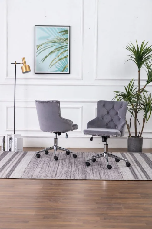 Thumbnail: Tufted Adjustable Side Chair