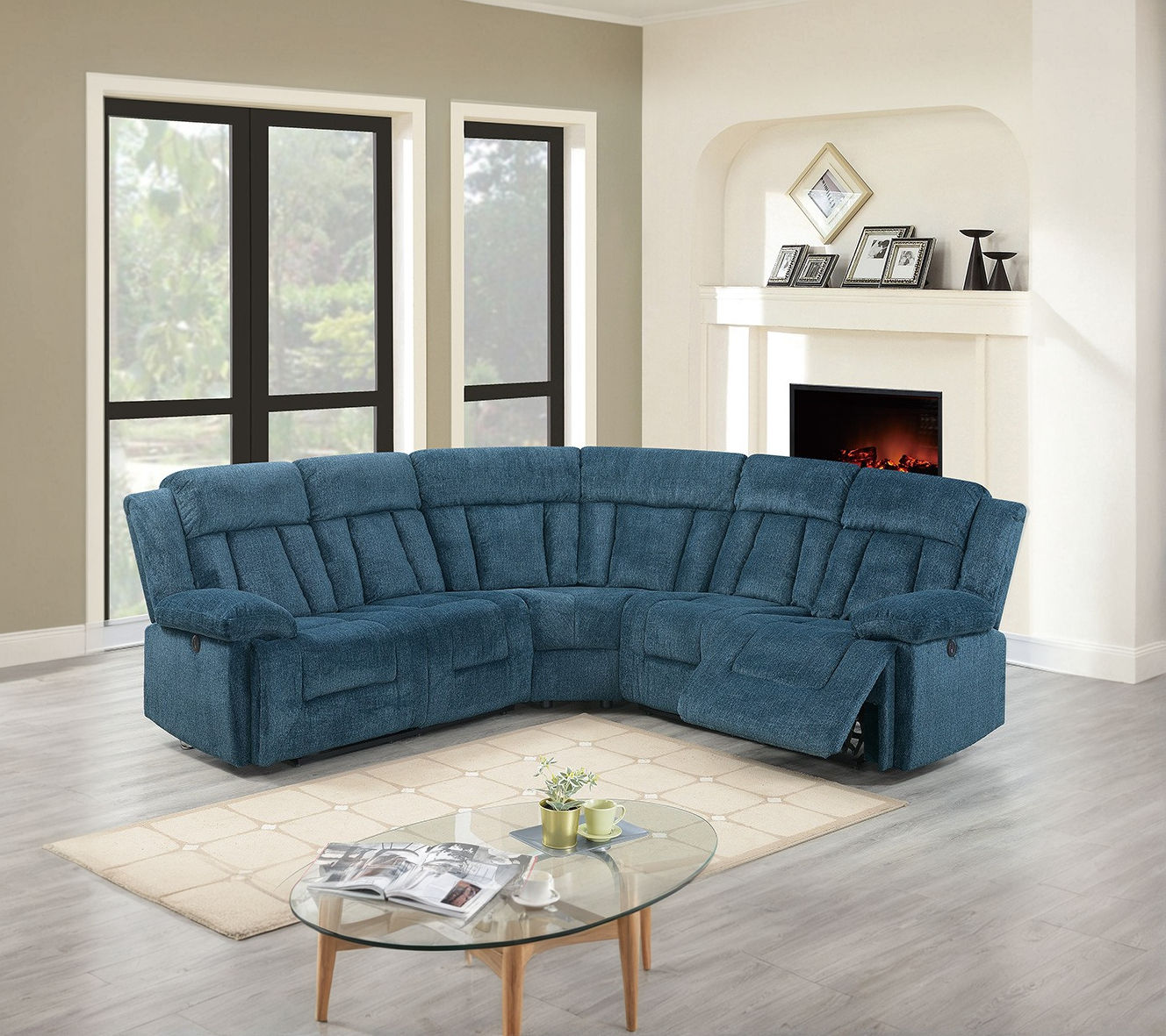 Power Reclining Sectional