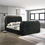 Thumbnail: Kana Queen Bed w| LED, Fireplace & TV Stand