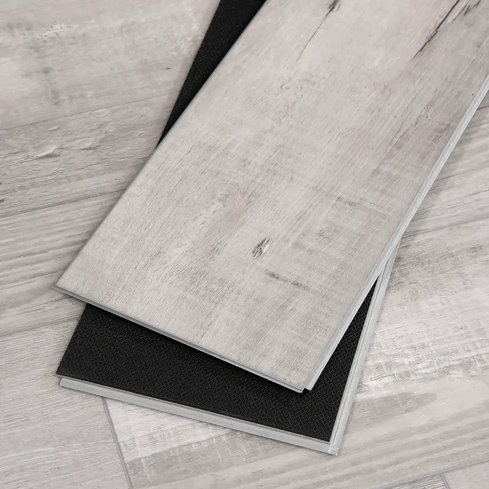 Thumbnail: Gray Ash Windansea Vinyl Flooring 48 x 7-1/4 x 1/4