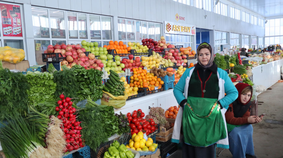 Market in Turkmenistan