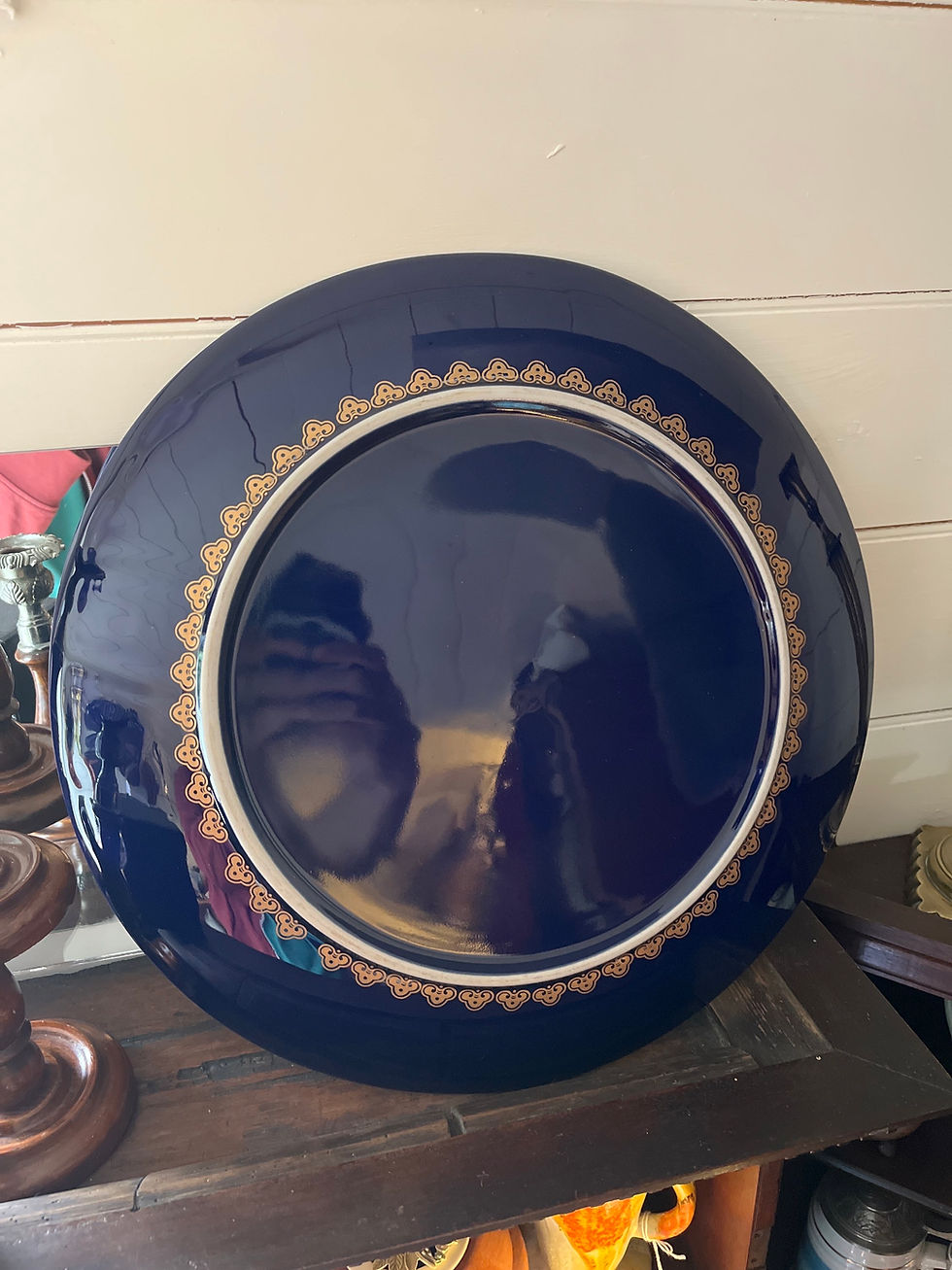 Thumbnail: Large Japanese Kinghuang Futang Plate