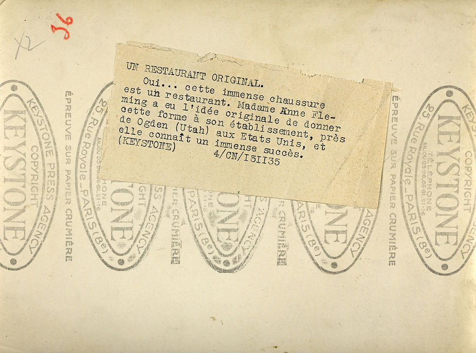 Thumbnail: Ann’s Shoe Tavern, Ogden, Utah, 1930s
