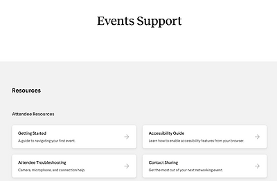 Support Center current