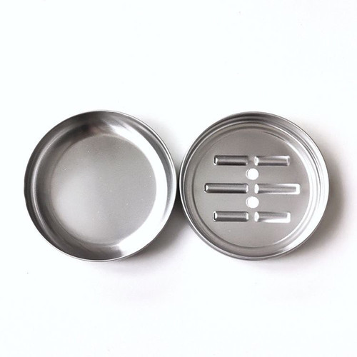 Shampoo Bar Storage Tin علبة المنيوم لخزن الشامبو الصلب ecopotamia