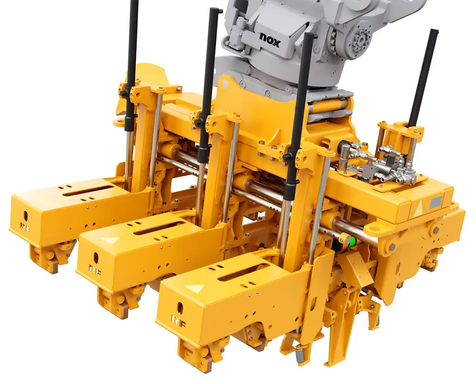 Módulo de travessas com sistema Fastclip RUS33 CLF