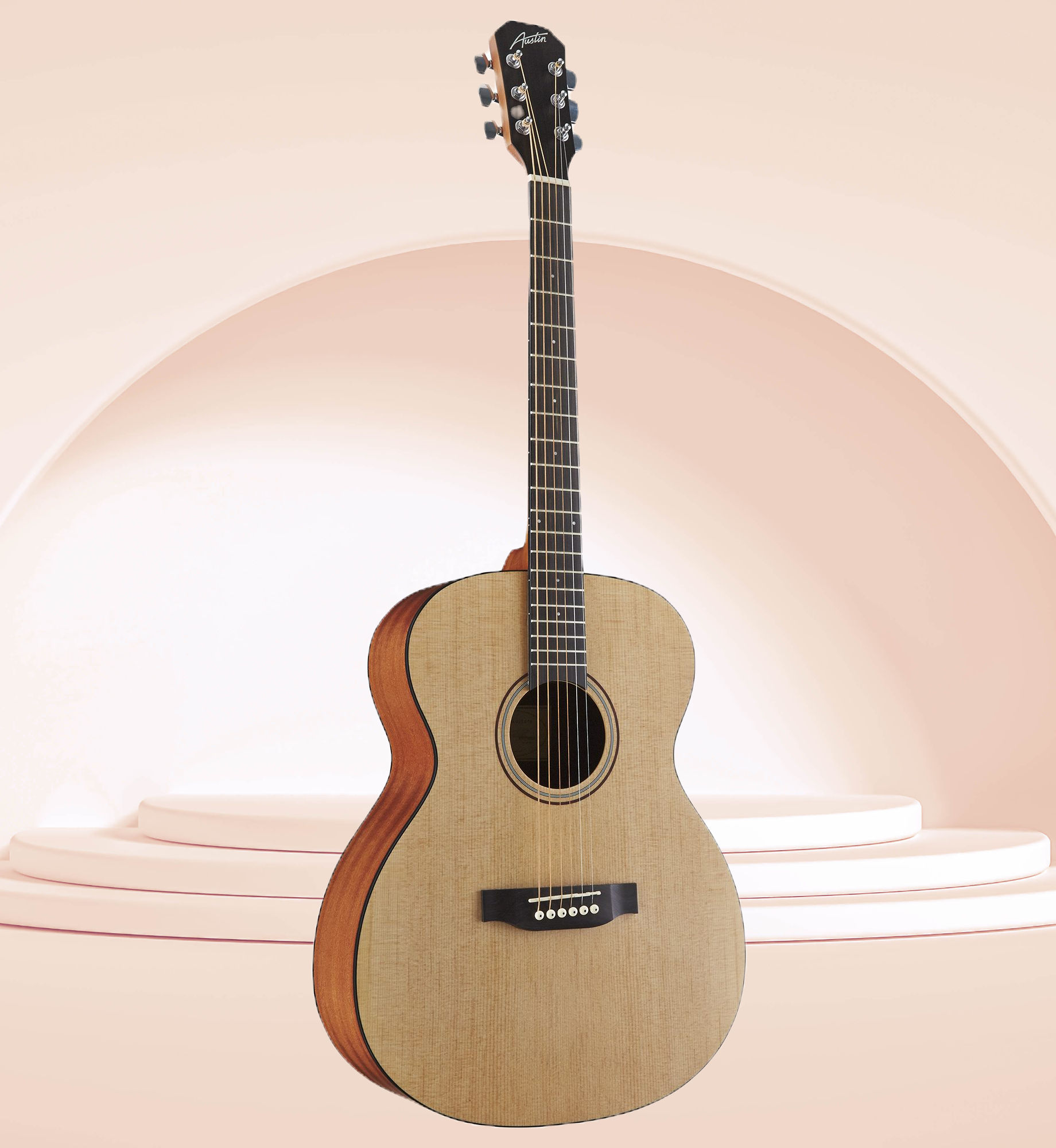 Austin AA250S folk style guitar