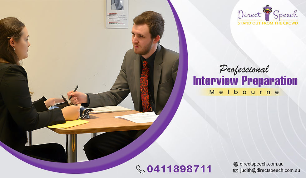 Professional interview preparation Melbourne