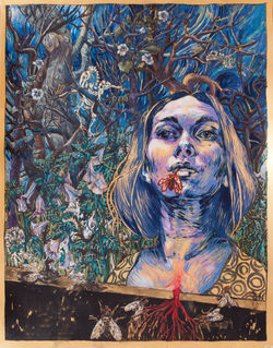 Self-portrait after Dali