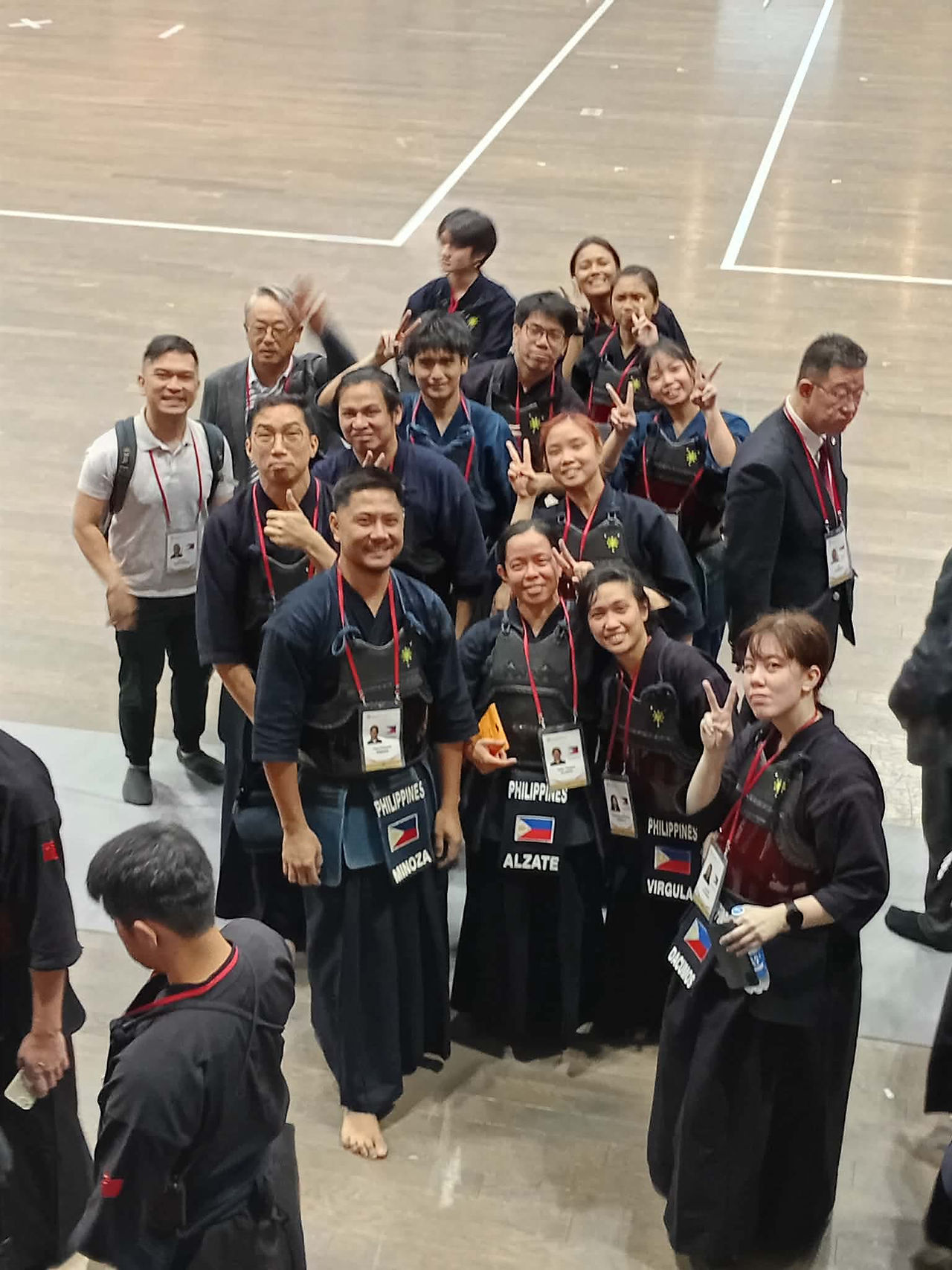 PH Team view from the bleachers