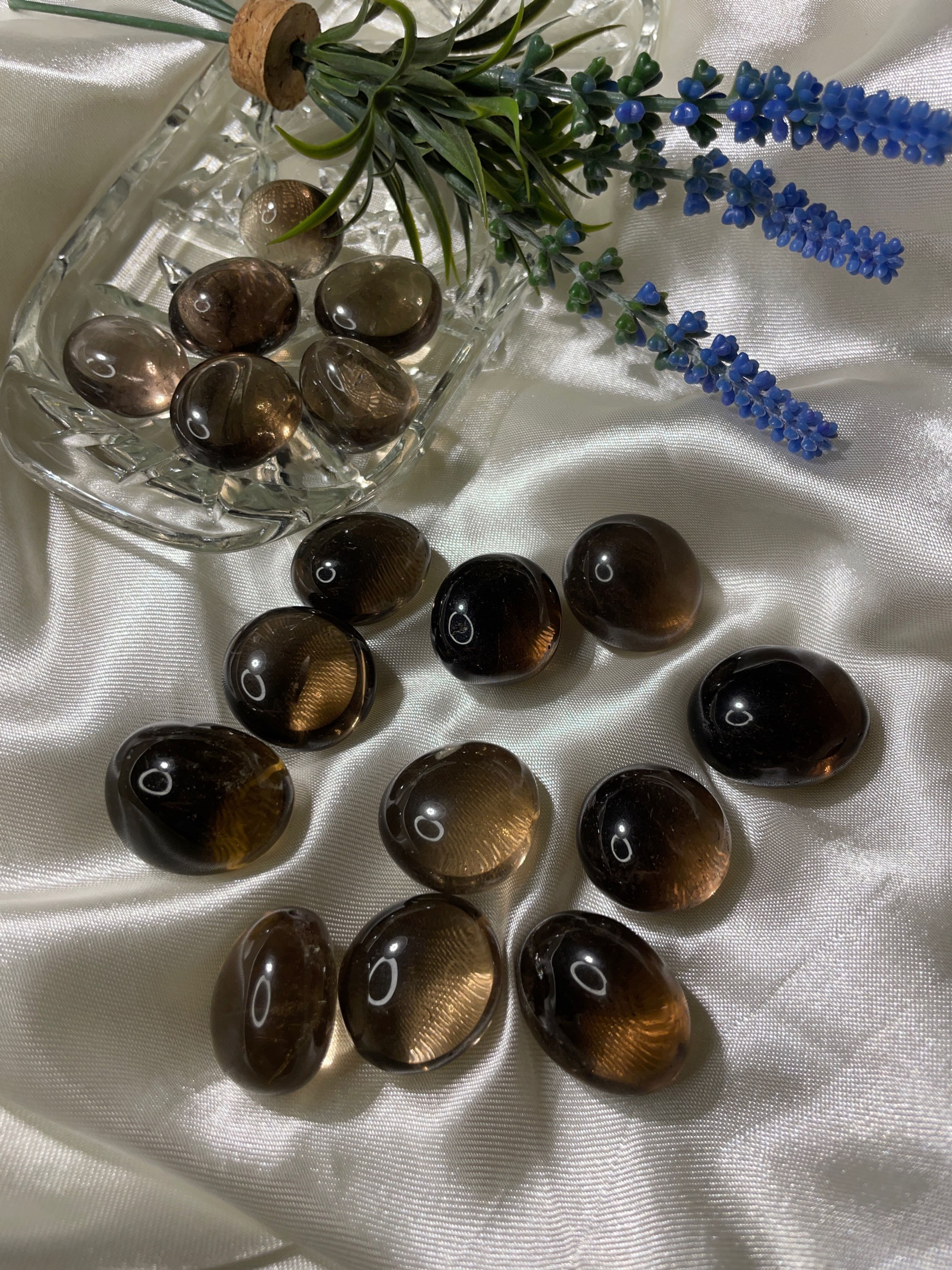 Gemmy Smokey Quartz Tumble