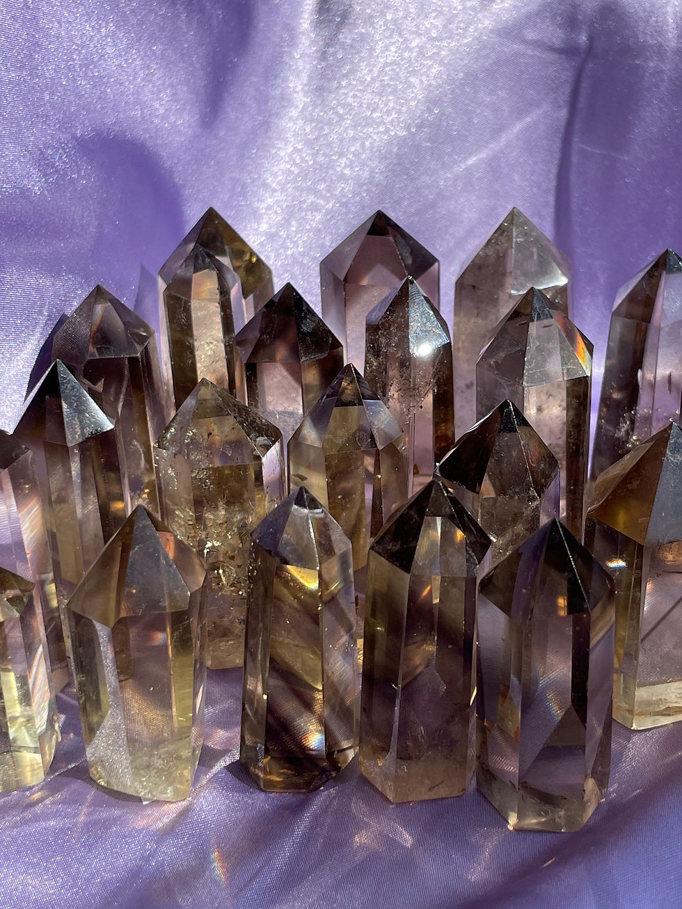 Thumbnail: Phantom Smokey Quartz Towers High Quality