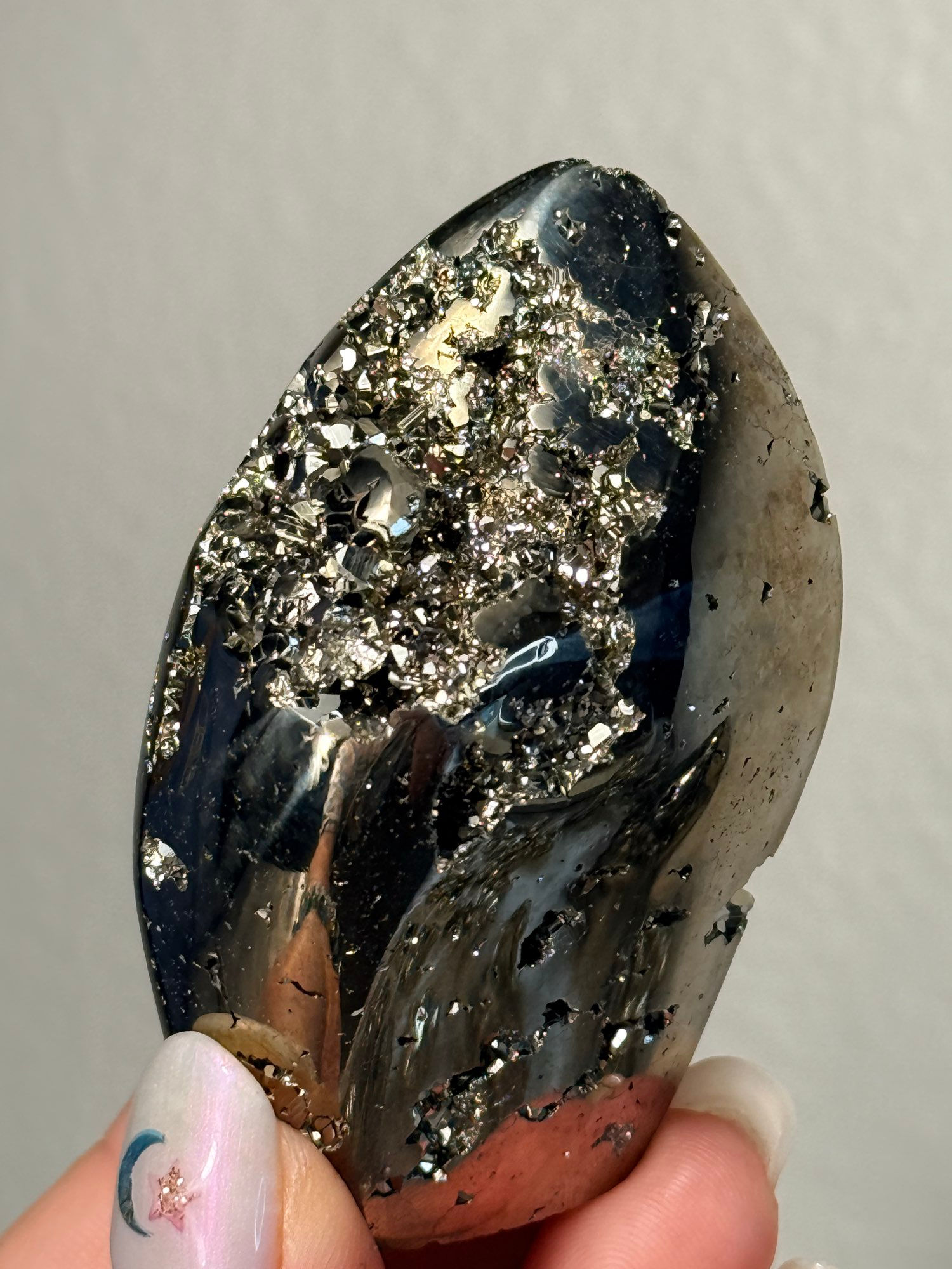 Pyrite Druzy Freeform #16