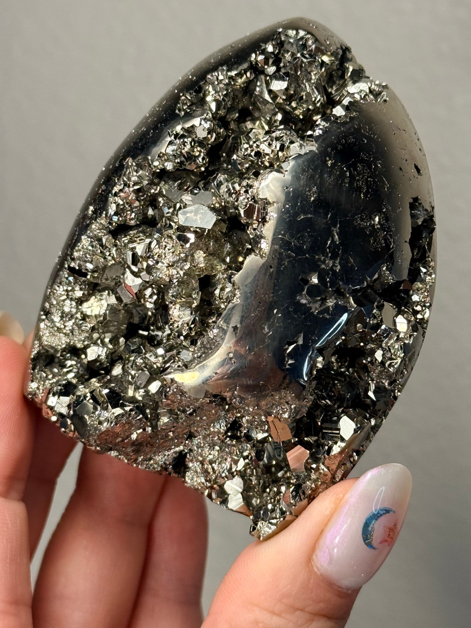 Pyrite Druzy Freeform #19