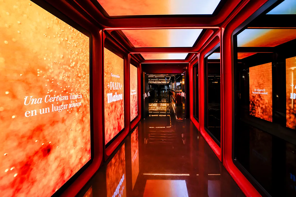 Plaza Mahou en el Bernabéu: la primera fábrica de cerveza dentro de un estadio en España