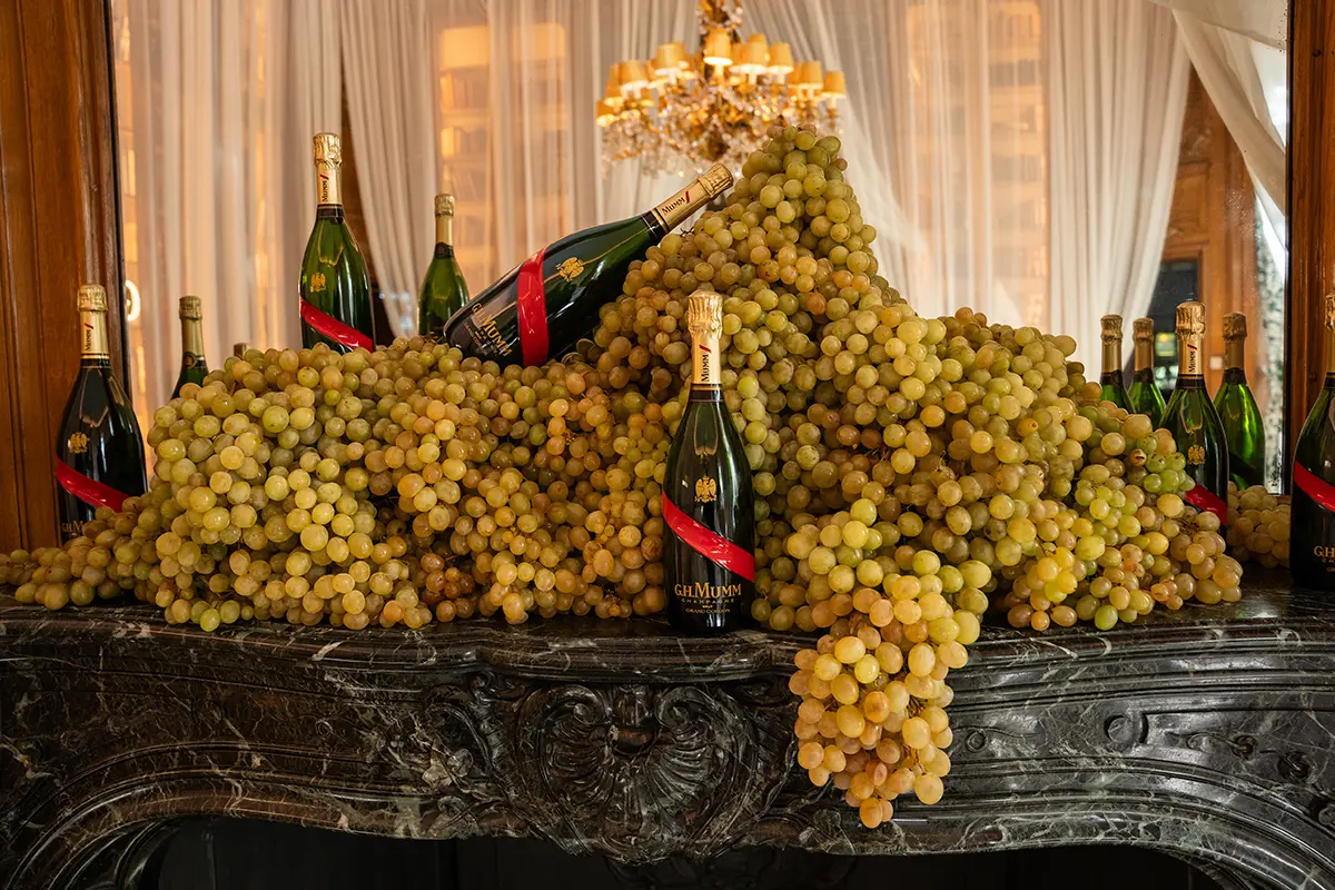 Table des chefs, el restaurante efímero de G.H. Mumm