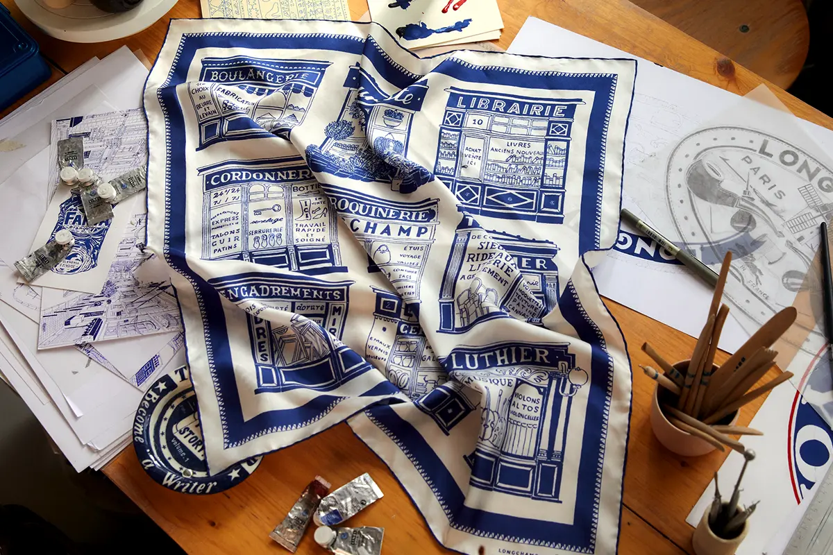 Longchamp x Constantin Riant 