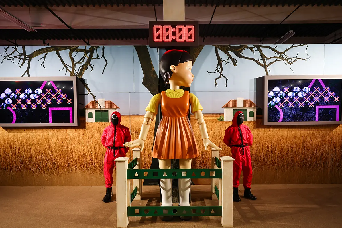 El Juego del Calamar, ha llegado a Madrid y estará disponible en Espacio Ibercaja Delicias