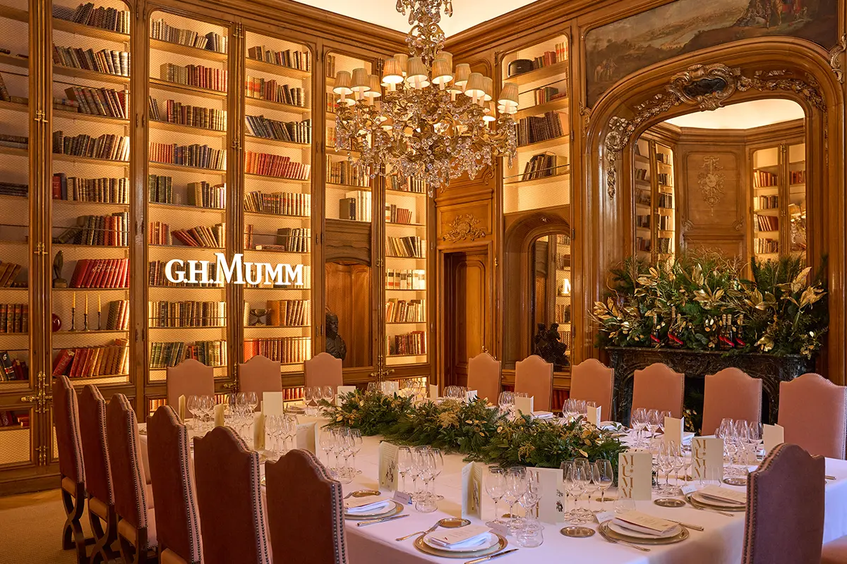 Table des chefs, el restaurante efímero de G.H. Mumm