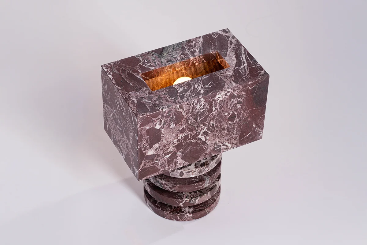 La colección cápsula de iluminación de Pablo Erroz y Cupa Stone