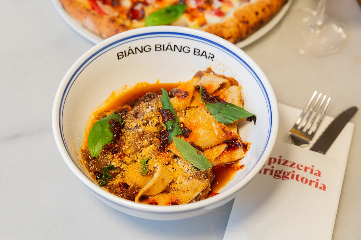 Biáng Biáng Bar y Fratelli Figurato unen a China e Italia en la cocina