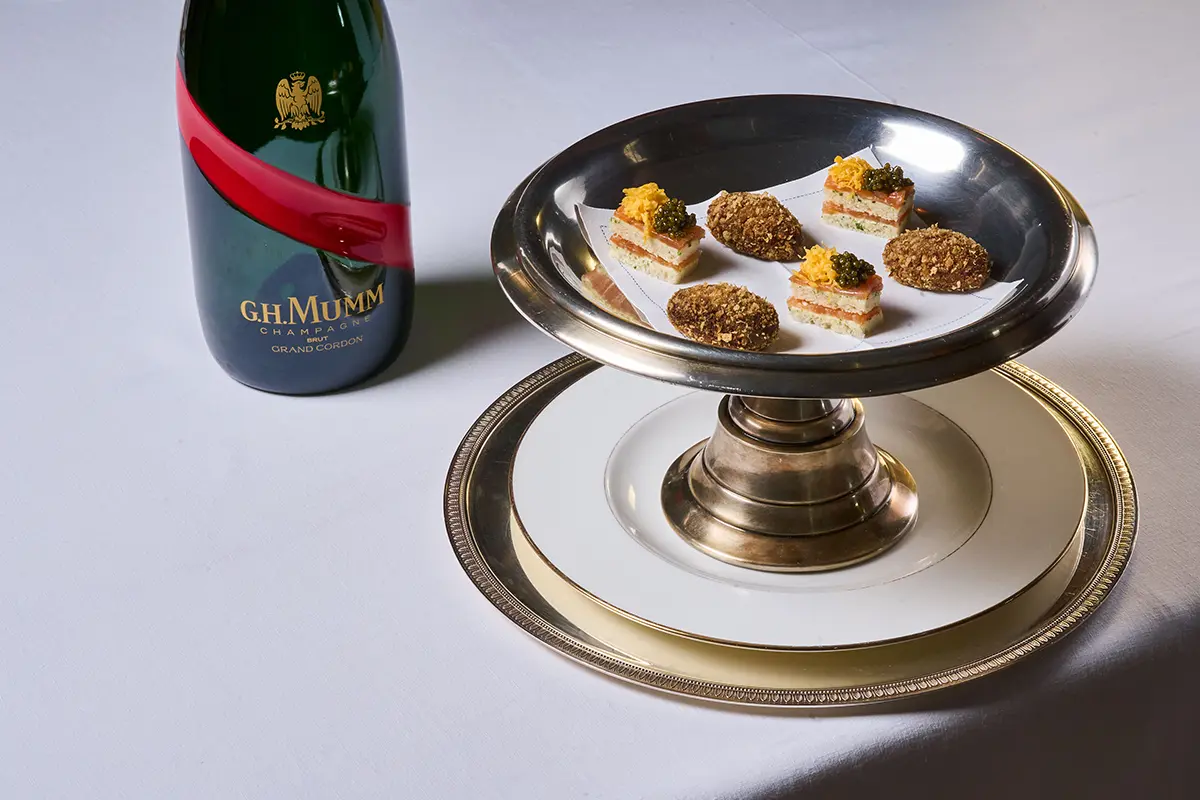 Table des chefs, el restaurante efímero de G.H. Mumm