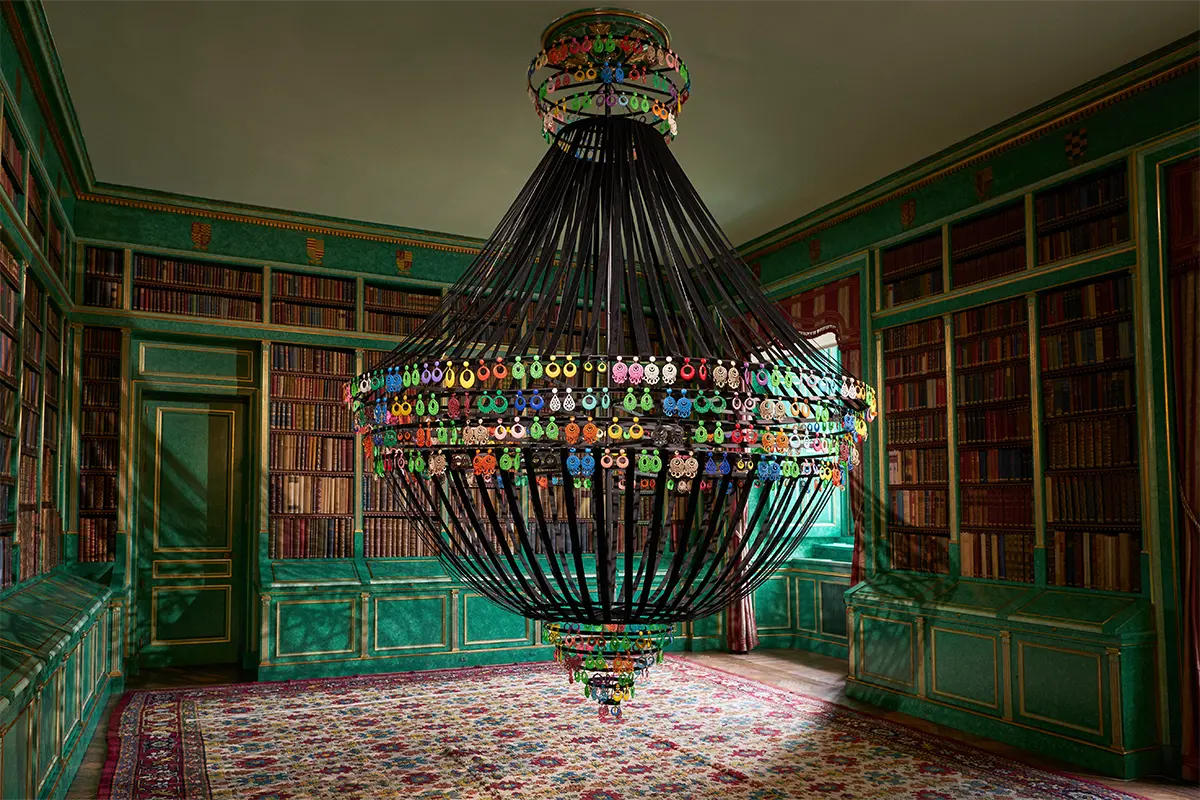 Joana Vasconcelos transforma el Palacio de Liria