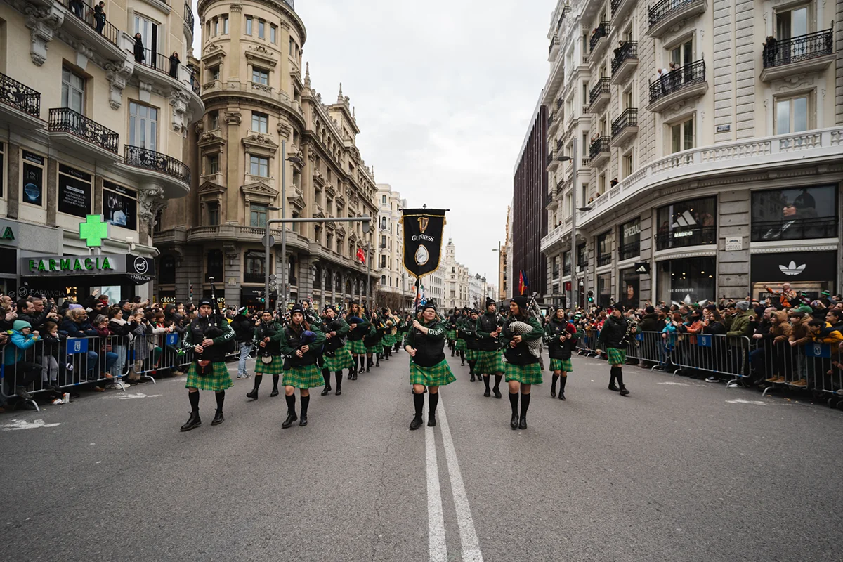Madrid se tiñe de verde por St. Patrick’s de la mano de Guinness