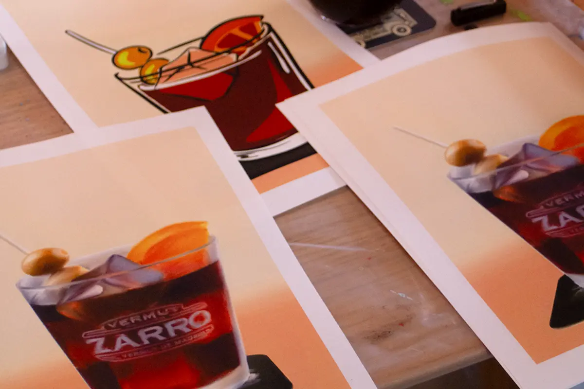 PINTA Y VERMUTEA CON ZARRO 