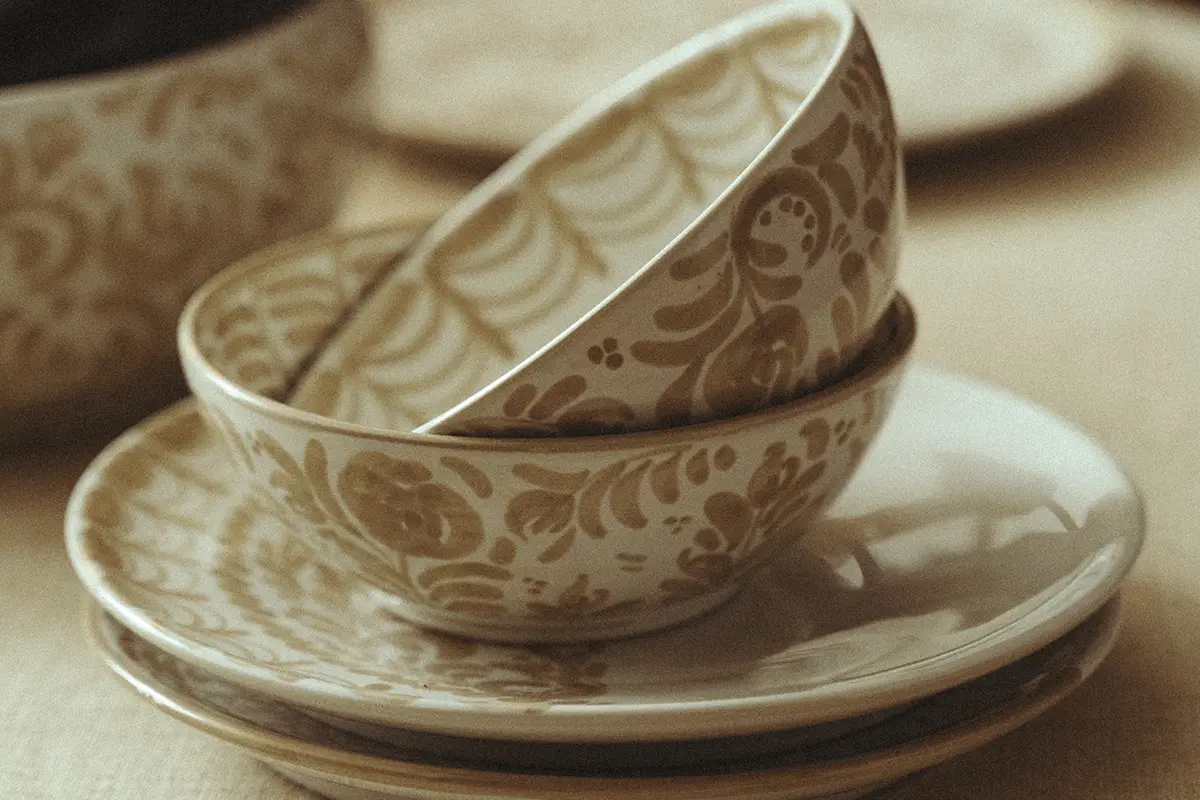 La vajilla de Leandro Cano que todos quieren por Navidad