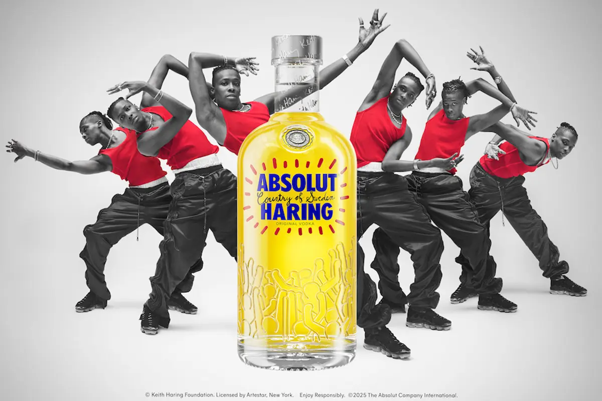 Absolut Vodka lanza la edición Haring, un símbolo de creatividad y arte urbano