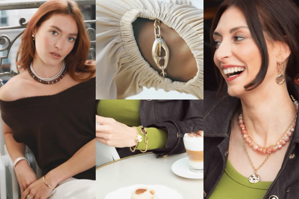 Hay marcas que no solo completan un look: lo transforman. Firmas capaces de convertir unos vaqueros básicos y una camiseta blanca en un estilismo con intención, personalidad y cierto aire aspiracional. Nombres como Pescuezo, Les Georgettes, Parfois o Foránea han encontrado precisamente ese espacio: el de las marcas que elevan cualquier outfit a través de los detalles. Porque al final, la verdadera personalidad no está en vestir de arriba abajo una marca, sino en encontrar esas piezas capaces de hacer que lo sencillo parezca pensado y personal. Los accesorios se han convertido en el lenguaje definitivo del estilo. Un collar potente, un bolso especial o una pieza artesanal bien elegida redefinen por completo la estética de quien los lleva. El auge de las firmas independientes y accesibles con fuerte identidad estética ha democratizado esa sensación de sofisticación. El secreto está en saber mezclar. Ahí es donde destacan marcas como Parfois. La firma portuguesa ha conseguido posicionarse como una referencia de accesorios de tendencia gracias a su capacidad para reinterpretar códigos minimalistas a precios asequibles. Bolsos estructurados, joyería que adorna el cuello, chaquetas y accesorios para el cabello forman parte de ese universo effortless que tanto triunfa en redes y street style. parfois.com La joyería está redefiniendo los looks. Ya no se trata únicamente de adornar, sino de aportar identidad, y Les Georgettes es uno de los ejemplos más interesantes. La firma francesa popularizó un concepto muy concreto: joyas personalizables con bandas intercambiables de cuero y vinilo. El resultado son piezas versátiles que cambian según el estado de ánimo o el look del día. Ese tipo de diseño conecta perfectamente con la moda actual, donde las consumidoras buscan piezas funcionales pero especiales. Una pulsera oversize o un brazalete arquitectónico pueden transformar instantáneamente un estilismo neutro en uno mucho más sofisticado. Además, el auge de los charms, chokers y la joyería maximalista confirma que los accesorios viven uno de sus momentos más fuertes en la industria. lesgeorgettes.com Uno de los fenómenos más interesantes de la moda reciente es el crecimiento de firmas nicho con una identidad muy marcada. En lugar de seguir tendencias masivas, estas marcas construyen su propia comunidad. Pescuezo entra dentro de esa categoría de firmas que funcionan casi como objeto de culto digital: piezas llamativas, mezcla de color, artesanía y un punto editorial que convierten cualquier look sencillo en algo mucho más interesante. Sus nuevas capas ligeras están pensadas para sobreponer y aportar un toque de estilo a los looks. Estampados Liberty, rayas —muchas rayas—, toques en amarillo limón, azules y rosas, junto a un divertido estampado de perritos, flores y los ya característicos tonos naturales, conviven en una propuesta que equilibra tradición y frescura para que los cuellos sean los protagonistas, incluso en verano. pescuezos.es Lo mismo ocurre con Foránea, cuyo atractivo reside precisamente en esa sensación de exclusividad relajada: accesorios con carácter, inspiración artesanal y estética contemporánea que encajan perfectamente con la tendencia actual hacia lo auténtico y lo imperfecto. Una nueva marca que invita a descubrir el mundo a través de la artesanía, poniendo en valor las historias, las manos y las culturas que hay detrás de cada pieza. Su universo se construye a partir de una cuidada selección de accesorios hechos a mano en distintos lugares del mundo: desde bolsos y cestas de rafia de Madagascar hasta crochet bordado en Ecuador, joyas de tagua, piezas de Turquía o textiles de la India. Cada pieza es el resultado de un proceso manual, donde el tiempo y la dedicación forman parte de su valor, apostando por una forma de consumo más consciente y especial. foranea.com