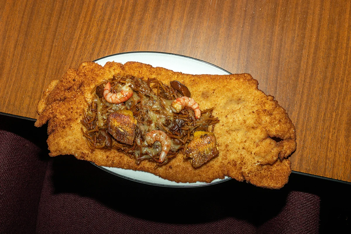 El mítico escalope Armando se reinventa con sabor a mar y montaña