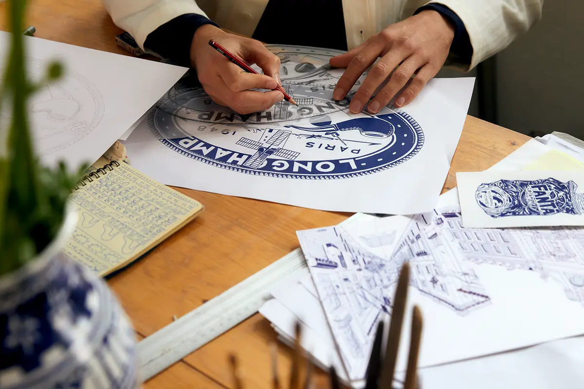 Longchamp x Constantin Riant 