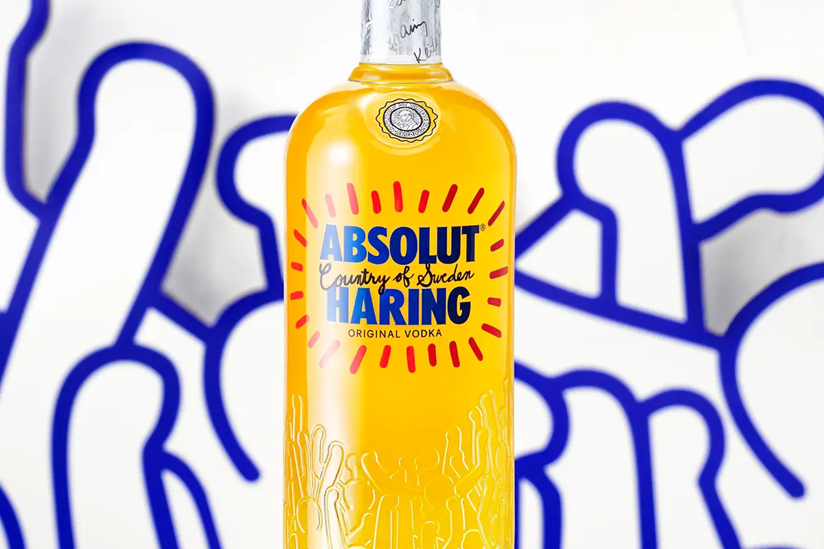 Absolut Vodka lanza la edición Haring, un símbolo de creatividad y arte urbano